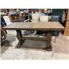 Image 1 : Accent/sofa/counter height, dining table 77" x 30" x 36" tall