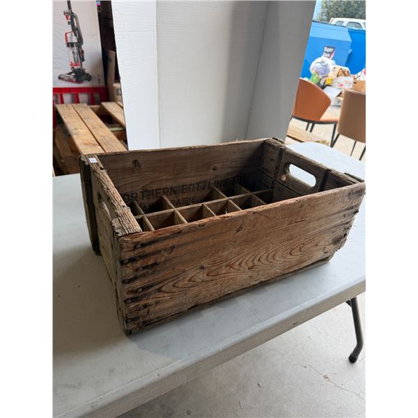 Vintage wood crate