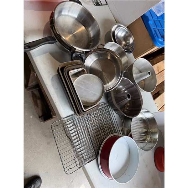 Baking panda and pots