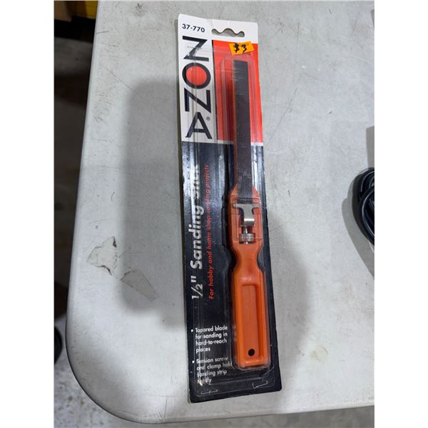 Half inch sanding stick