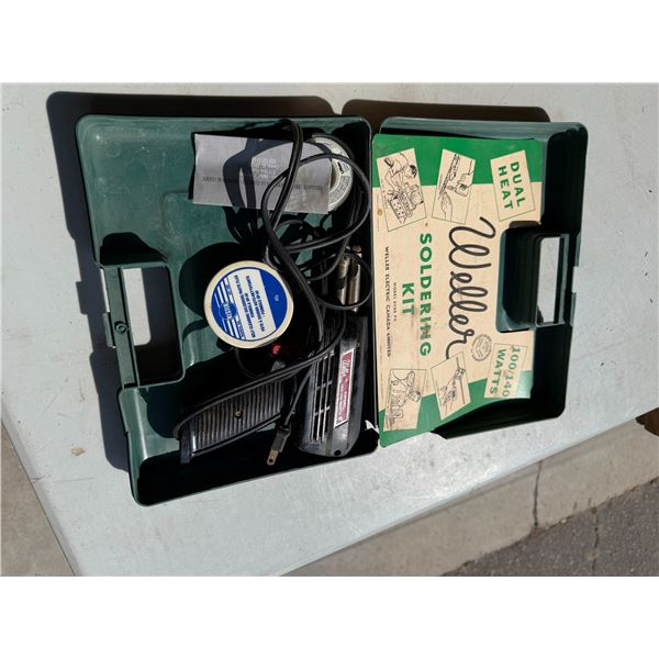 Weller soldering kit