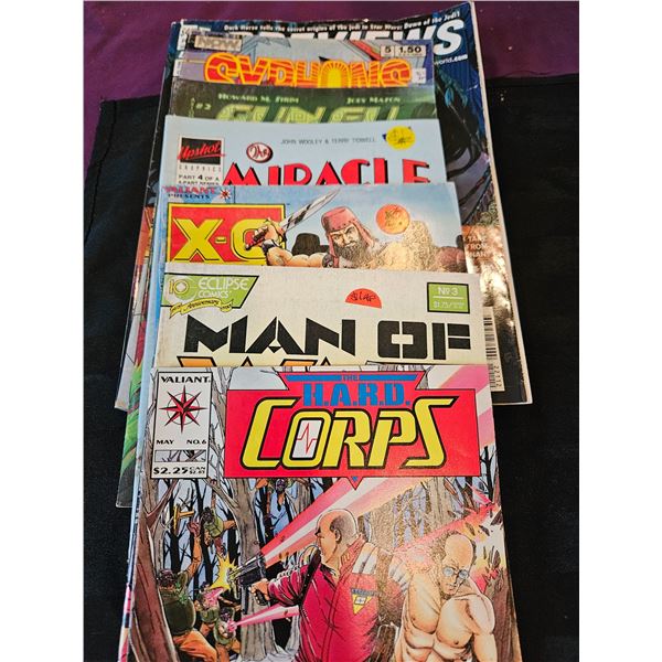 8 various comics