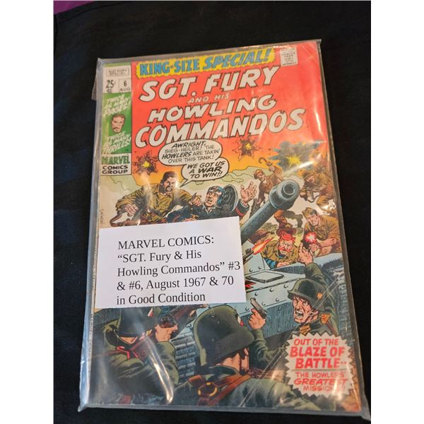 2x SGT Fury comics