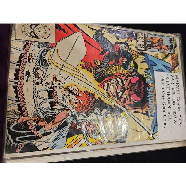 2x Marvel comics