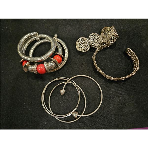 Assorted bracelets