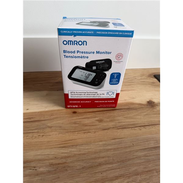 New OMRON Blood pressure monitor