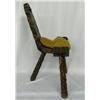 Image 2 : Carved Wooden 3 Leg Birthing Chair