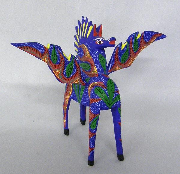 Oaxacan Alebrije Flying Horse By Cruz Sosa