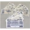 Image 1 : 26 Confederate Reproduction Paper Currency