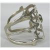 Image 2 : Navajo Sterling Turquoise Sandcast Bracelet