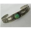 Image 1 : Navajo Silver Turquoise Bracelet
