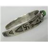 Image 2 : Navajo Silver Turquoise Bracelet