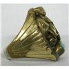 Image 2 : Vintage Navajo Sterling Ring Size 9 1/2 By RB
