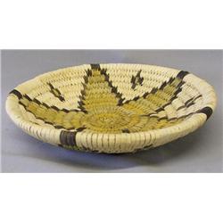 Hopi Star Design Tray Basket