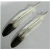 Image 2 : 2 Hand Painted Feathers