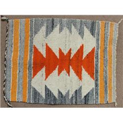 Navajo Hand Spun Small Rug