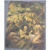 Image 1 : Large Original Painting Oil On Canvas of 2 Women