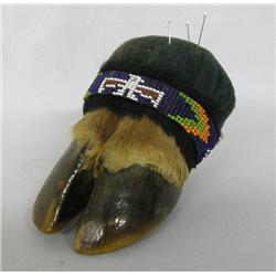 Beaded Hoof Pin Cushion