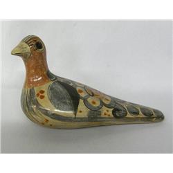 Mexican Tonala Jalisco Pottery Dove Figure