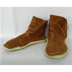 Navajo Leather Moccasins