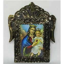 Mexican Tin Retablo
