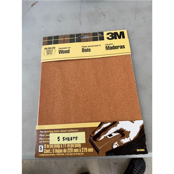 Wood sandpaper