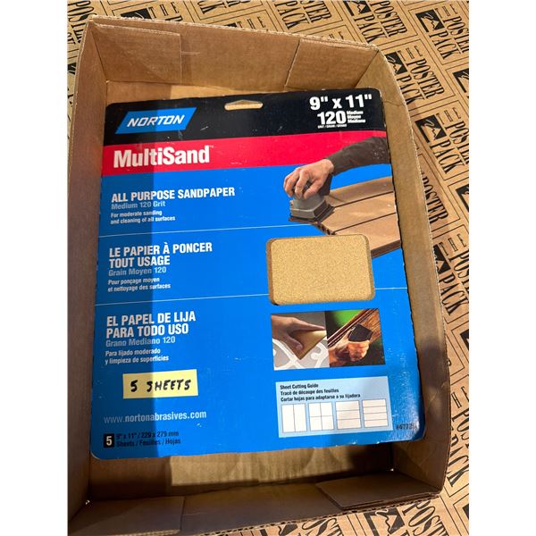 Multi sand, all-purpose sandpaper