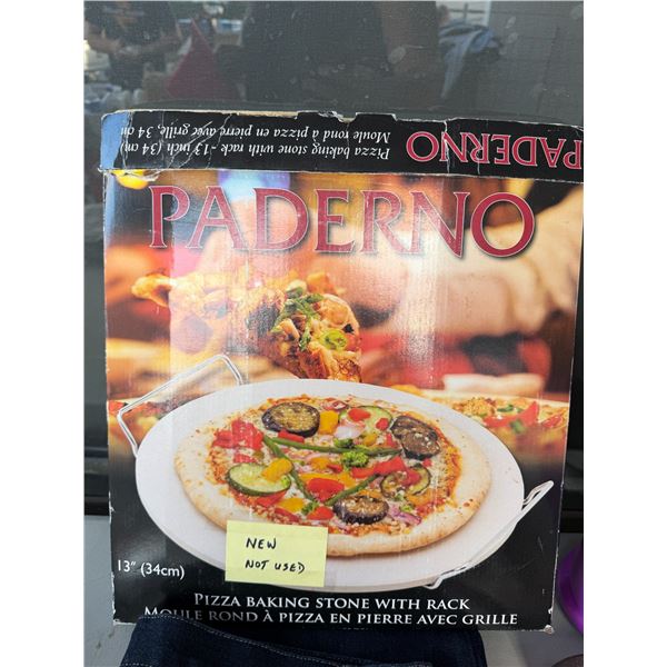 Paderno pizza, baking stone