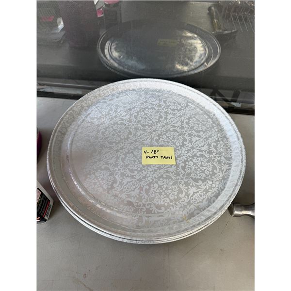 4-18" party trays