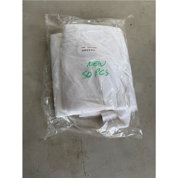 50 piece plastic bags