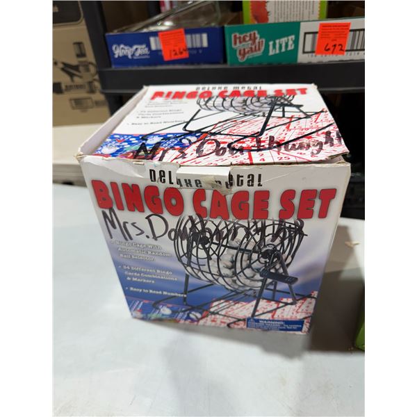 Bingo cage set