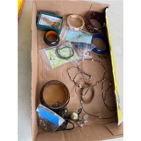 Assorted costume jewelry