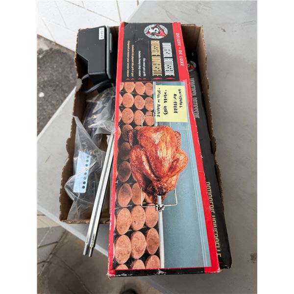 Barbecue accessories rotisserie