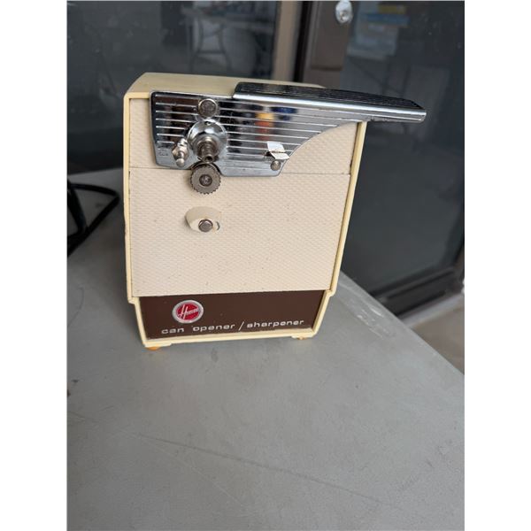Vintage Hoover can open