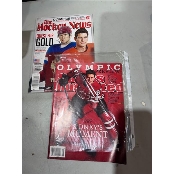 The Hockey news and Olympic review magazine