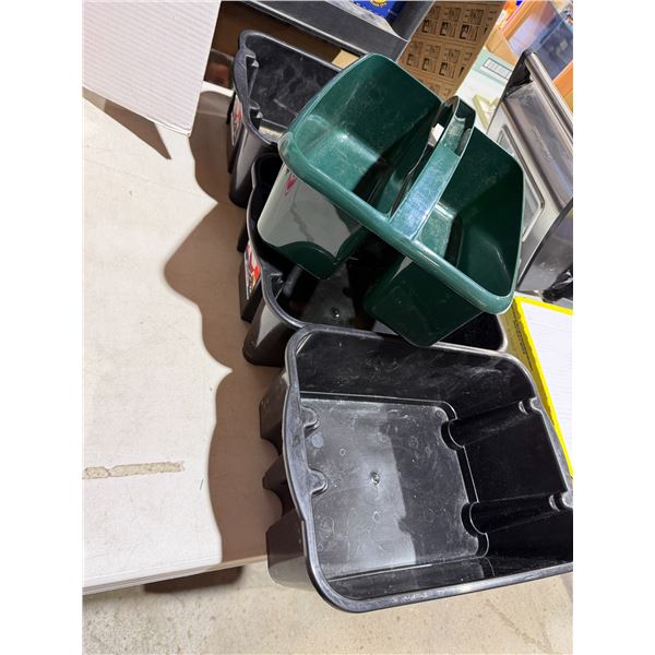 Stacking baskets and carrying basket