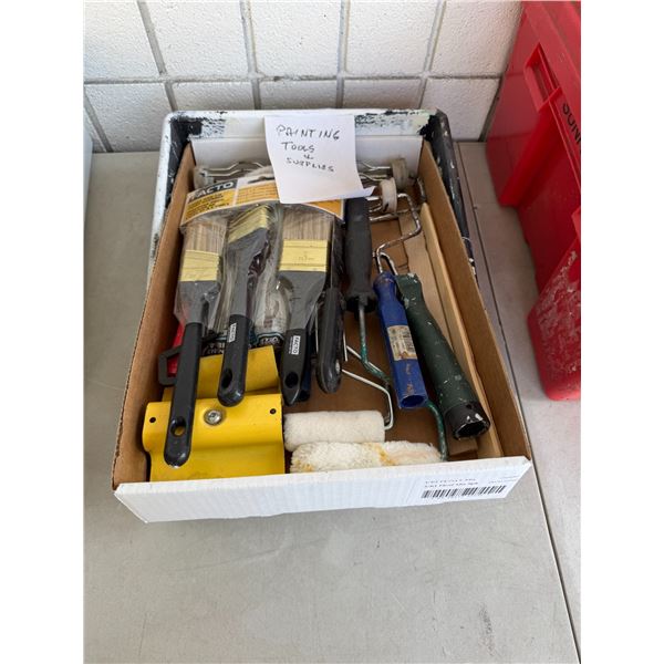 Painting tools and supplies