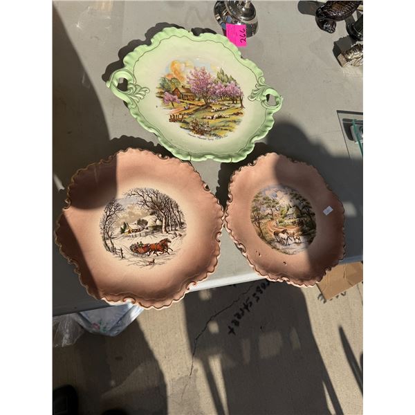 Antique plates