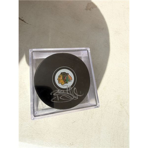 Signed Hockey Puck