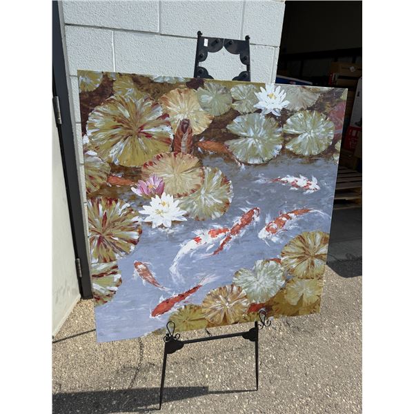 Canvas artwork 36" x 36"