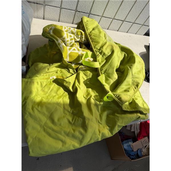 blanket in a bag