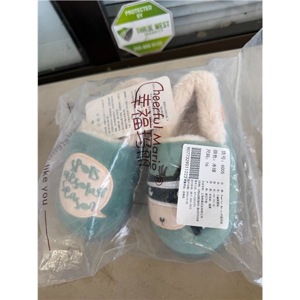 Slippers new children's size 16