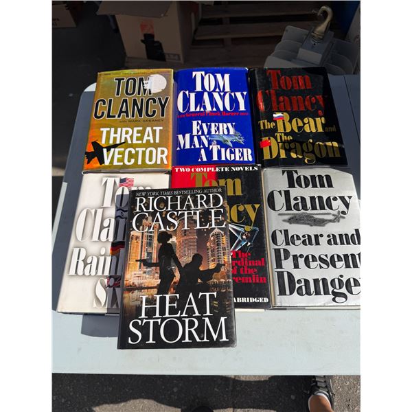 Tom Clancy, and other books