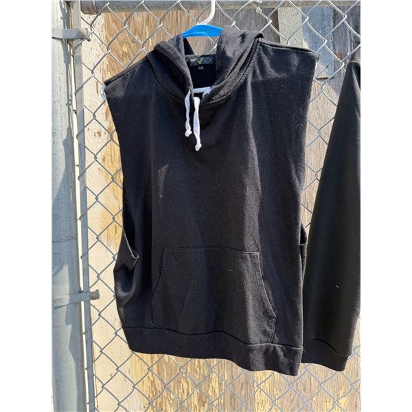 Vest hoodie size large