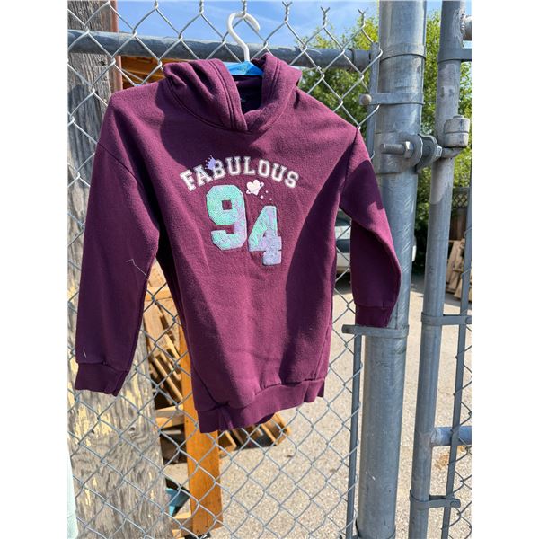 Fabulous hoodie, children's size medium