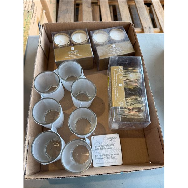 Candle Holder and candles