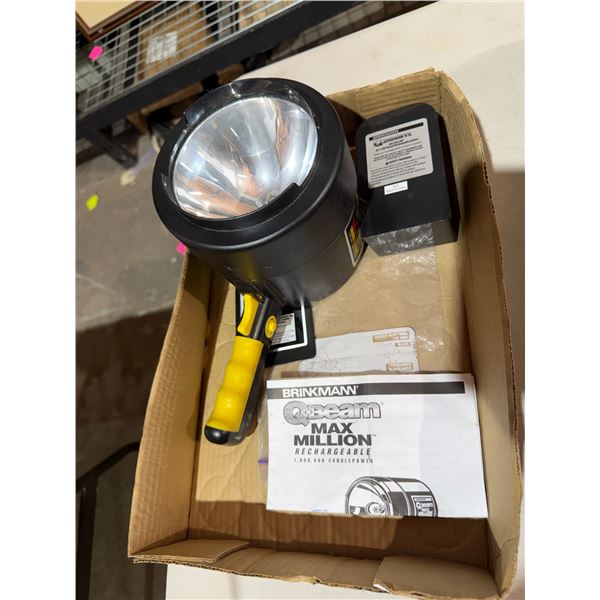 QBEAM rechargeable flashlight
