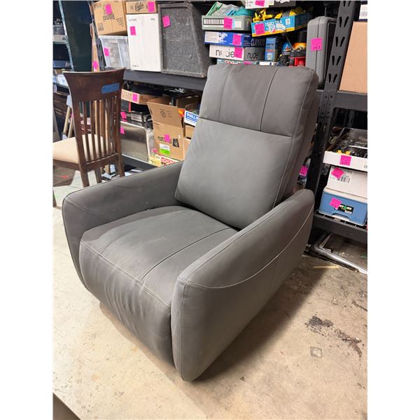 Elran leather recliner