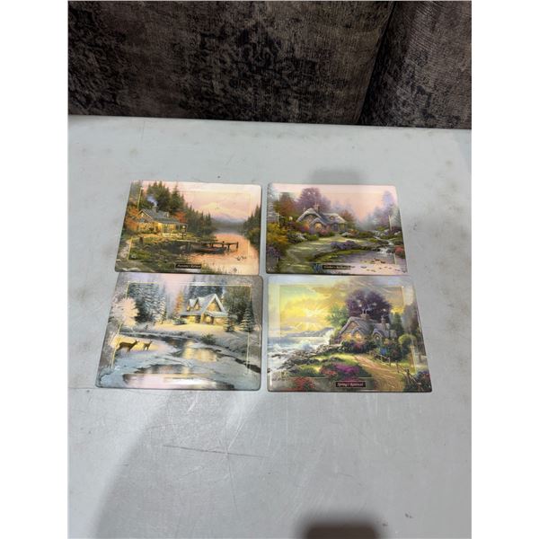 Thomas Kincaid collectible tiles seasons