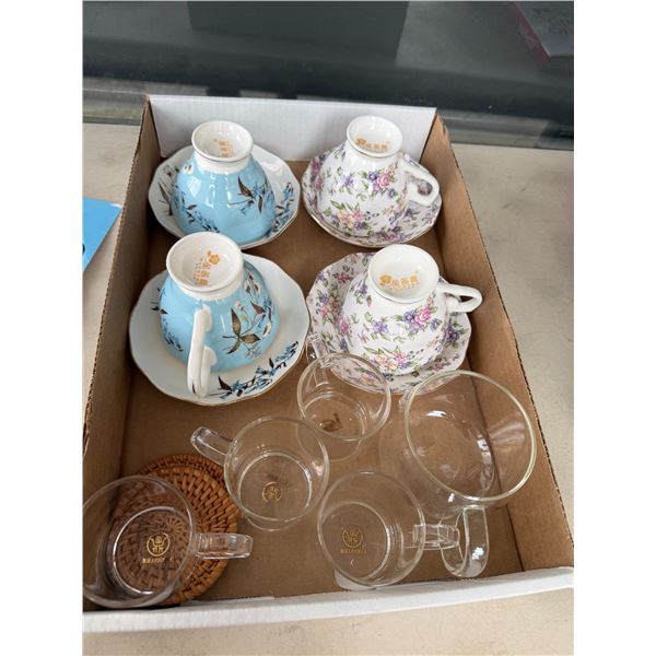 Tea, cups, and mugs
